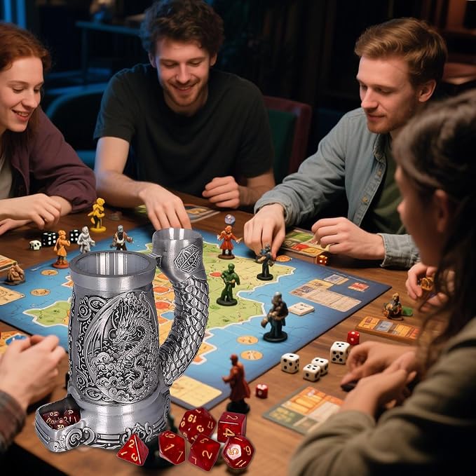Dice Tower Mug, Dice Rolling Tower, Comes - Image 6