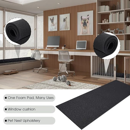 Amylove Polyurethane Foam 24" x 72" High Density Cushion Upholstery Foam Sheet - Image 5
