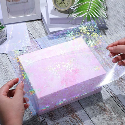 Teling 90 Sheets Holographic Sticker Paper Transparent A4 Vinyl Holographic - Image 6