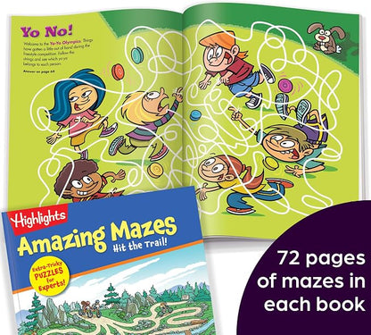 Highlights for Children Amazing Mazes Expert Maze Books for Kids Ages 6 and Up - Image 2