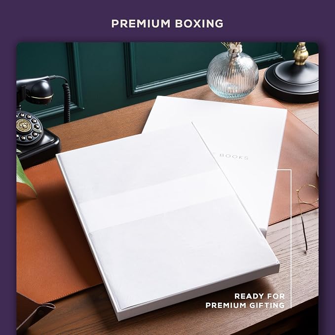 Beechmore Books A3 Sketchbook – 11.7x16.5 Premium Vegan Leather Bound Extra - Image 7