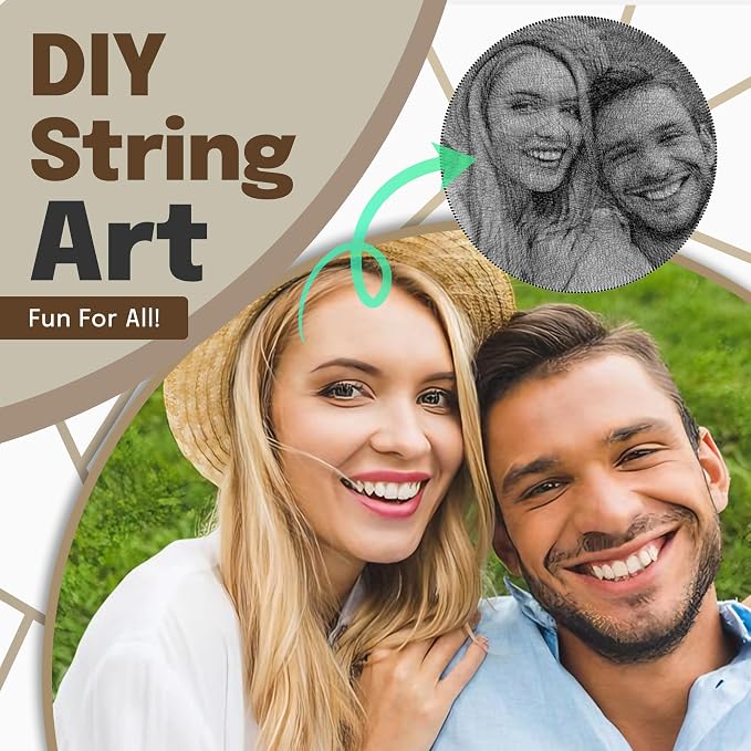 MindArts String Art Kit for Adults - Image 4