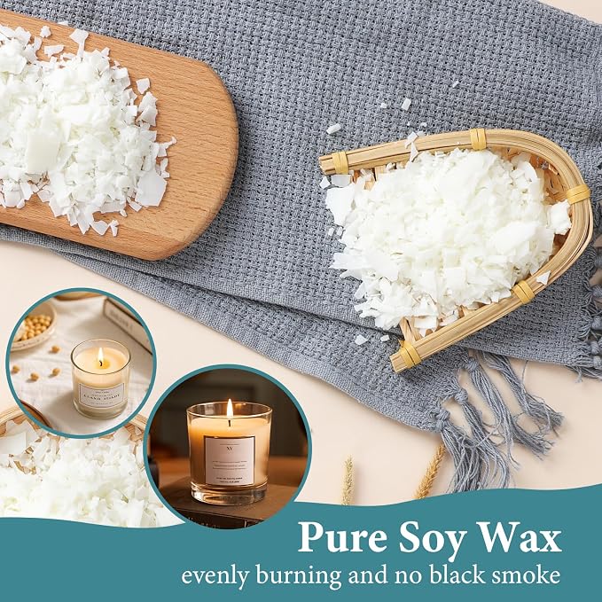 SAEUYVB Candle Making Kit, Soy Wax - Image 3