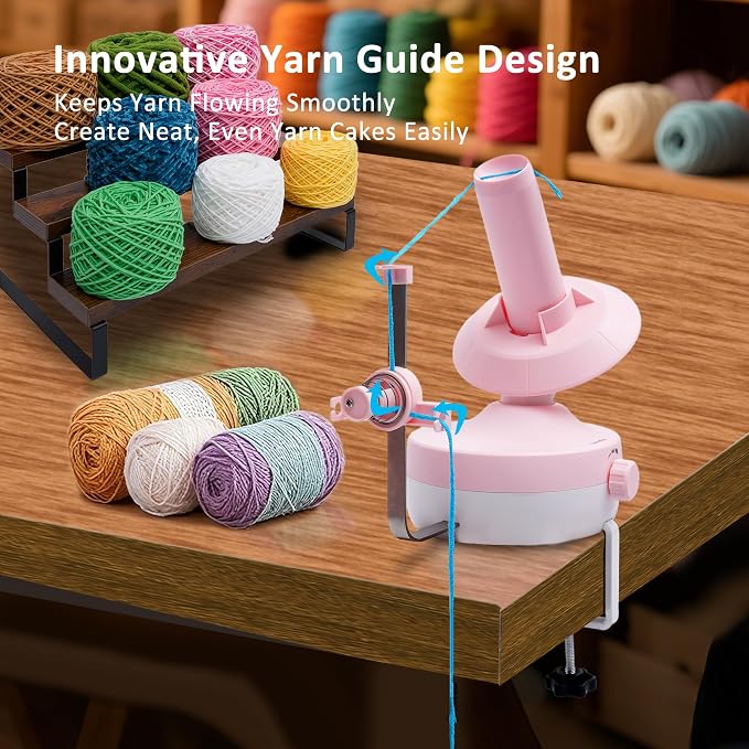 Yocrefun Electric Yarn Winder, Automatic Yarn Ball Winder - Image 5