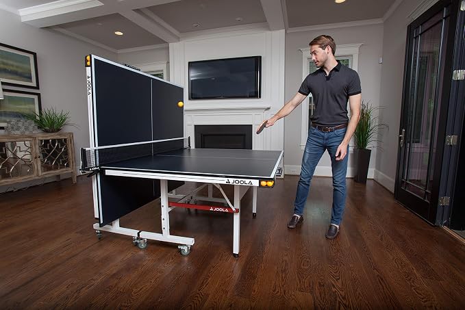 JOOLA Rally TL Professional MDF Indoor Ping Pong Table w/Quick Clamp Table - Image 9
