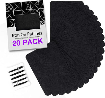 HTVRONT Iron on Patches for Clothing Repair, Fabric Patches Iron on, Classic by HTVRONT