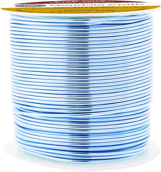 Mandala Crafts 18 Gauge Anodized Aluminum Craft Wire by MandalaCrafts