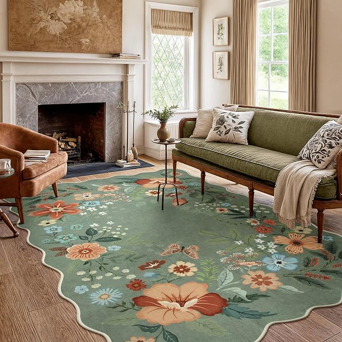 Beeiva Washable Rug 6x9 by Beeiva
