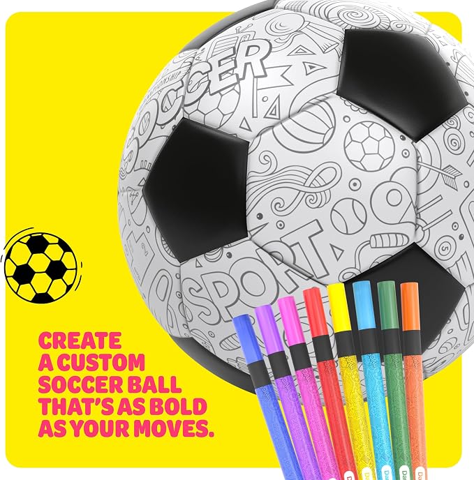 Soccer Ball Coloring Kit for Kids - Image 7