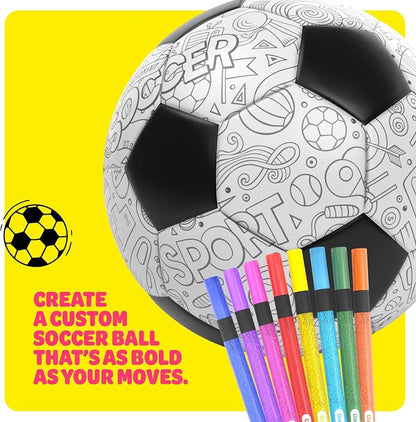 Soccer Ball Coloring Kit for Kids - Image 7