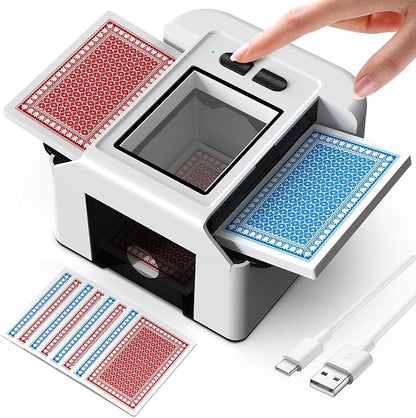ShinePick Automatic Card Shuffler, Electric Shuffling Machine by ShinePick