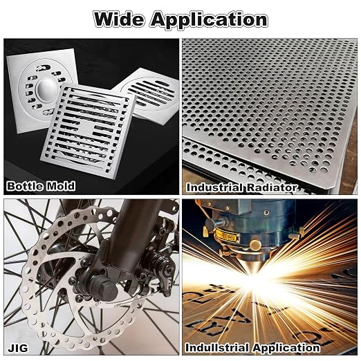 4PCS 4 x 4 x 1/2 Inch Aluminum Plate Aluminum Metal Sheet 6061 Aluminum Metal - Image 6