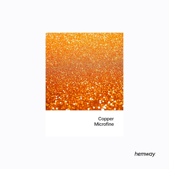 Hemway Polyurethane & Epoxy Resin Glitter 100g / 3.5oz Metallic Crystal Flake - Image 2