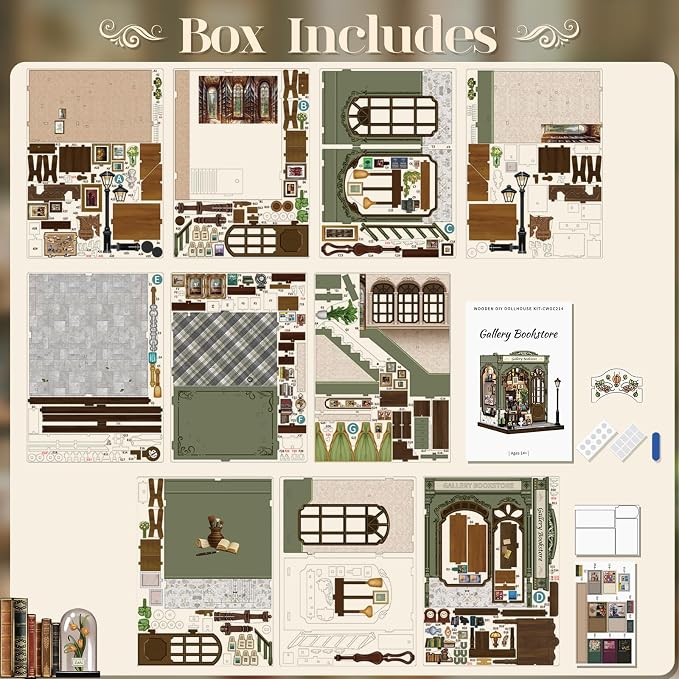 Cutefun Book Nook Kit - Image 7