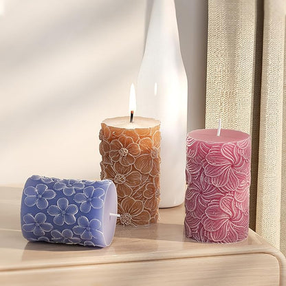 Cylinder Molds Silicone Wave Spiral Candle Mold - Image 7