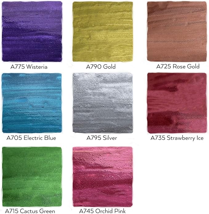 ARTEZA Liquid Chalk Markers, Metallic Colors - Image 2