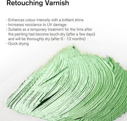 Winsor & Newton Professional Artists' Retouching Varnish, 500ml Bottle - Image 2