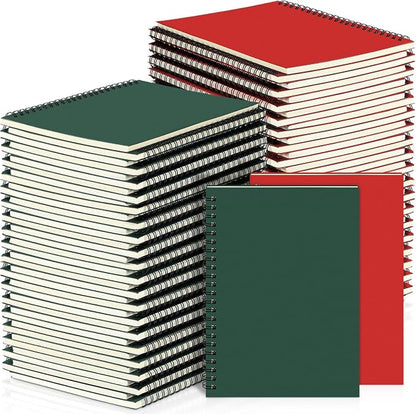 Yahenda 18 Pcs Spiral Notebook Bulk A5 Journal Lined 8.3'' x 5.5'' Writing by Yahenda