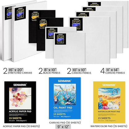 196Pcs Deluxe Artist Painting Set - Image 5