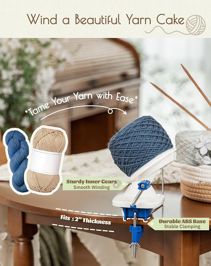 Adhafera Yarn Winder, Yarn Ball Winder - Image 2