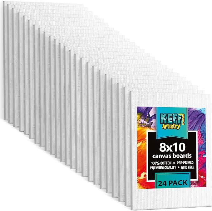 KEFF Canvas Boards for Painting by KeffCreations