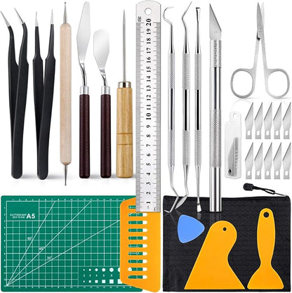 28 PCS Precision Craft Tools Set Vinyl Weeding Tools Kit by NEOACT