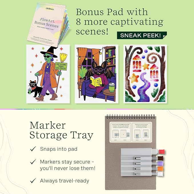 Lifelines FlowArt Activity Pad, Adults & Seniors - Image 4