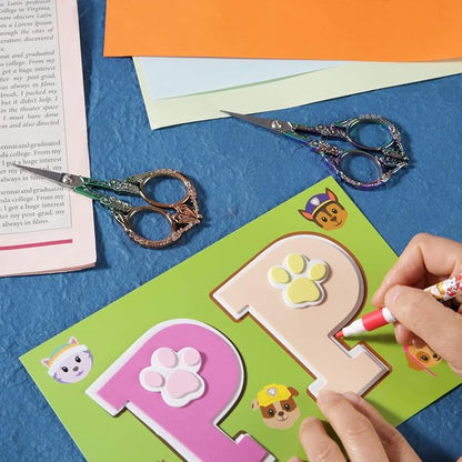 Small Embroidery Scissors with Cover -Cute and Comfortable handles with Sturdy - Image 4