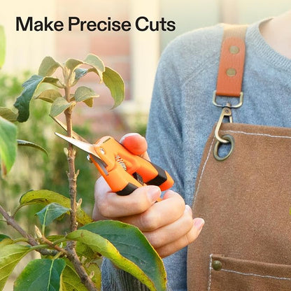 VIVOSUN 2-Pack 6.5 Inch Gardening Scissors Hand Pruner Pruning Shear - Image 8