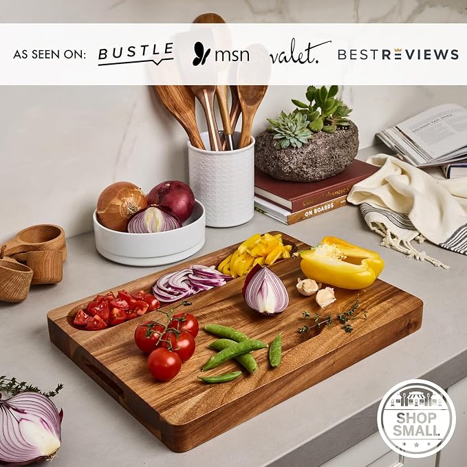 Sonder Los Angeles, Thick Sustainable Acacia Wood Cutting Board - Image 6