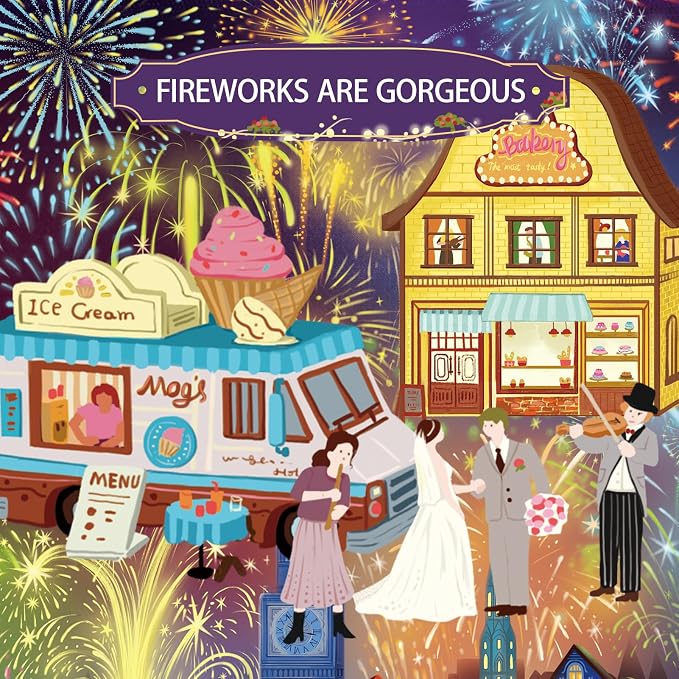 MOMIBOOK Puzzles for Adults 1000 Pieces Jigsaw Puzzles of Fireworks are Gorgeous - Image 4