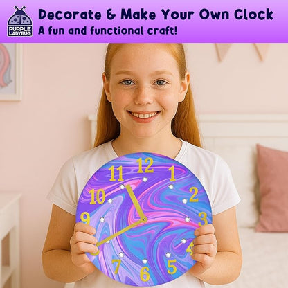 Paint Pouring DIY Clock Kit - Image 3