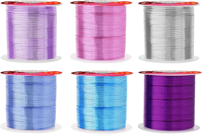 Mandala Crafts 20 Gauge Anodized Aluminum Craft Wire by MandalaCrafts