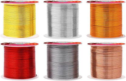 Mandala Crafts 20 Gauge Anodized Aluminum Craft Wire by MandalaCrafts