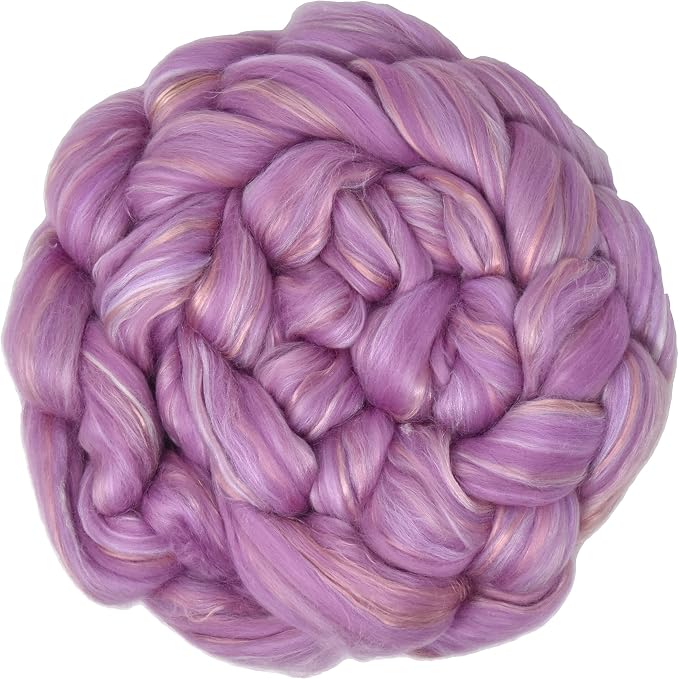 Merino Silk Luxe Tonal Designer Blend. Superfine Merino, Mulberry Silk by LivingDreamsYarn