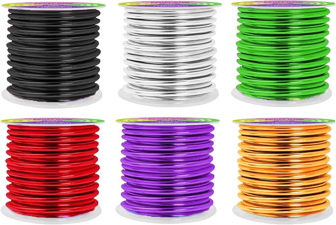 Mandala Crafts 8 Gauge Anodized Aluminum Craft Wire by MandalaCrafts