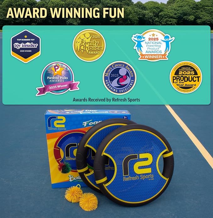 Fun Bouncy Paddle & Stringy Ball Toss & Catch Game - Image 7