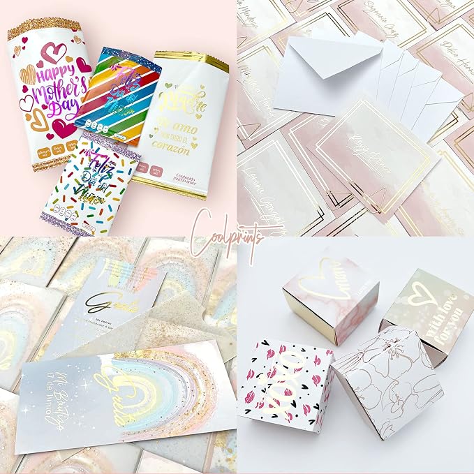 Coolprints Foil for Laminator and Laser Printer, Foil for Toner, Basic Colors - Image 6