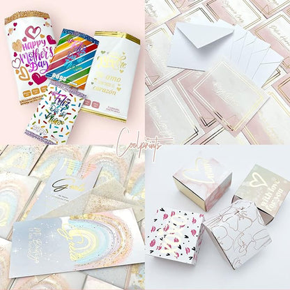 Coolprints Foil for Laminator and Laser Printer, Foil for Toner, Basic Colors - Image 6