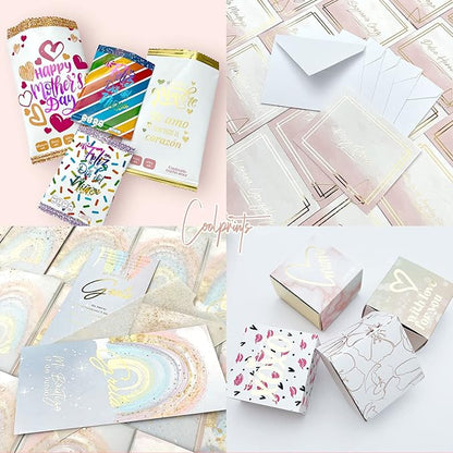 Coolprints Foil for Laminator and Laser Printer, Foil for Toner, Basic Colors - Image 6
