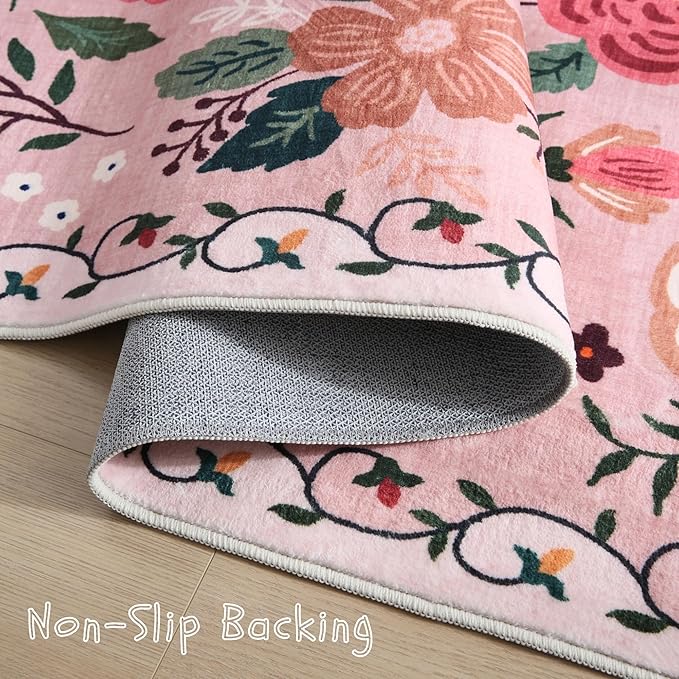 Rugcomf Runners for Hallways Kitchen Runner Rug Non Slip 2'x 10' Long Washable - Image 3