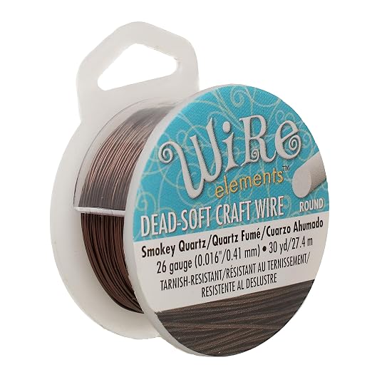 The Beadsmith Wire Elements Craft Wire – Tarnish Resistant, Soft Temper by TheBeadsmith