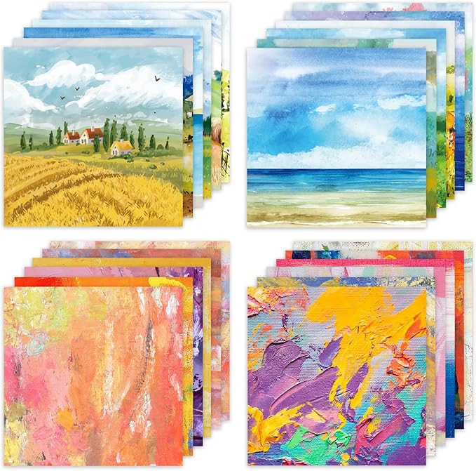 48 Sheets 24 Designs Scrapbook Paper Pad, Scrapbooking DIY Decorative - Image 5