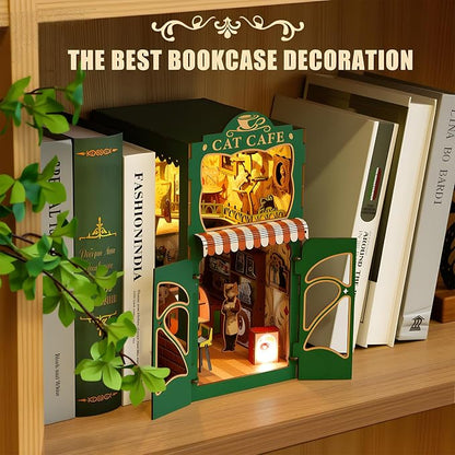 Book Nook Kit, DIY Miniature House Kit - Image 5