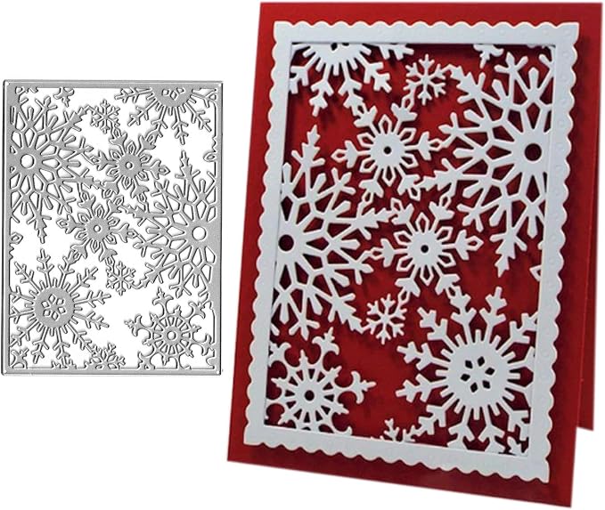 Metal Cutting Dies DIY Merry Christams Embossing Stencil Template Scrapbooking by Annchaos