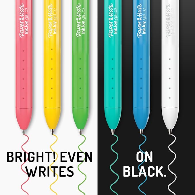 Paper Mate InkJoy Gel Pens Ultimate Pack, Retractable Pens, Featuring Classic - Image 4