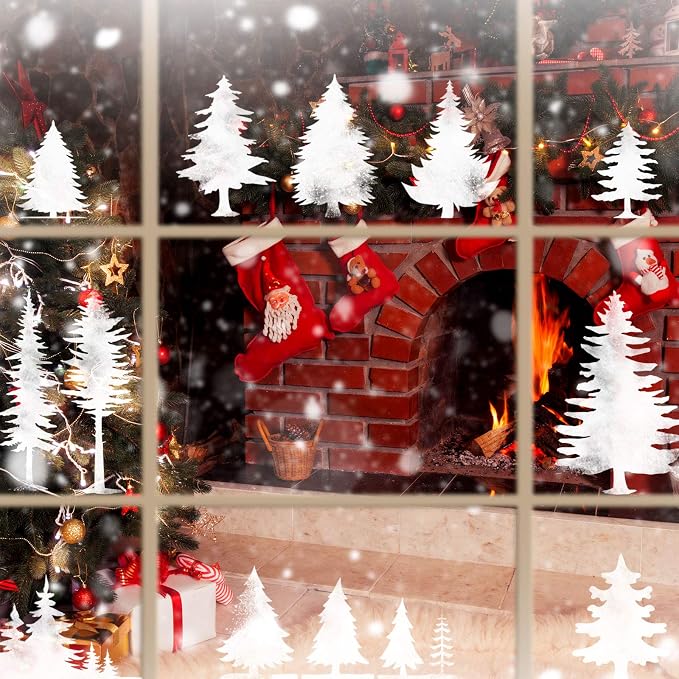8 Pieces Pine Tree Stencils Art Painting Templates Stencils - Image 7