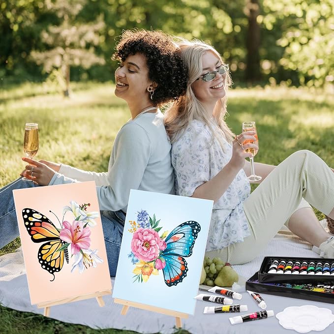 Cholemy 36 Pcs Paint and Sip Kit - Image 6