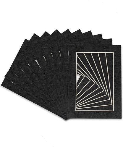 Pack of Ten Acid Free 11x14 Mats Bevel Cut by Poster+Palooza