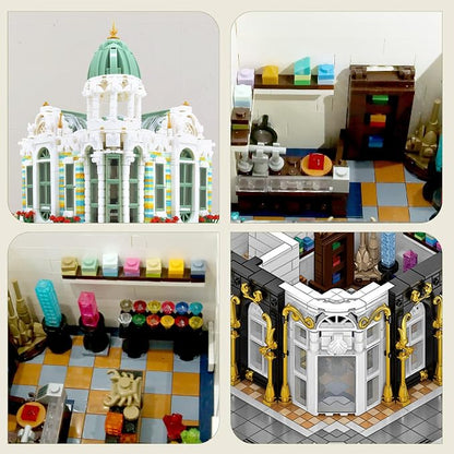 ZenithFlow Street View Building Blocks Kit, Gem Store Mini Blocks Construction - Image 4